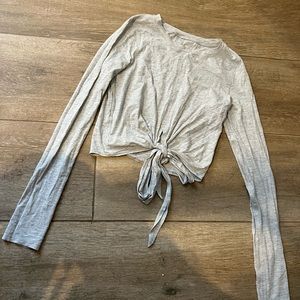 Lululemon long sleeve crop top.